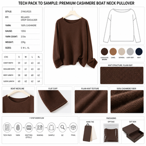 Collection Hiver 2026 – <span class=keywords><strong>Pull</strong></span> en <span class=keywords><strong>Cachemire</strong></span> Pur à 100 % pour <span class=keywords><strong>Femme</strong></span>, Bord Torsadé, Tricoté à la Machine Stoll, Origine Mongolie Intérieure - Product Image 2