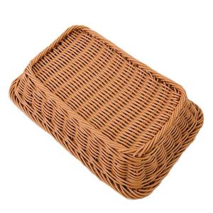 <strong>Cheap</strong> Plastic Storage <strong>Baskets</strong> Wicker <strong>Basket</strong> With Handle Diy Water Hyacinth Napkin 150L Laundry Extra Large Metal Bread Box - Product Image 4