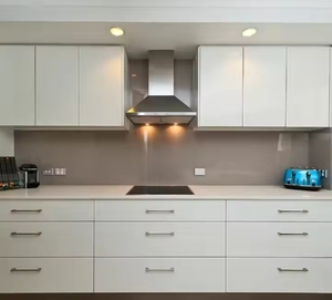 Muebles de Cocina, Muebles Blancos, Muebles Modernos Baratos, Diseño Personalizado, Juego de Armarios, Muebles de Cocina Estándar Australiano - Product Image 1