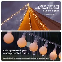 Sternenlichter LED Kleine Bunte Lichterketten Batteriebetrieben IP44-Schutz Dimmbare Outdoor-Camping-Ambiente-Beleuchtung Weihnachten