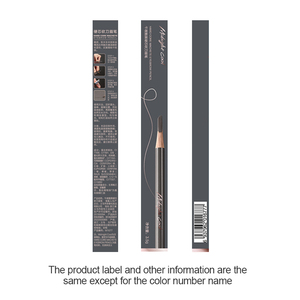 Crayons à sourcils <span class=keywords><strong>gris</strong></span> de marque privée 2022 plus récent bois activé à l'huile avec logo personnalisé 3g stylo de tatouage de <span class=keywords><strong>sourcil</strong></span> étanche en bois - Product Image 2