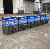 Hoge Efficiëntie 4-Vormige Commerciële IJslollymachine Snelle Productie Perfect voor het Creëren van Heerlijke IJsjes voor de Zomer