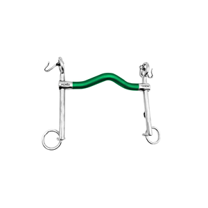 Customized Color & Logo Durable Rust Resistant Comfortable Stainless Steel Loose Ring Snaffle Horse Bits for Training Riding Use - Product Image 4