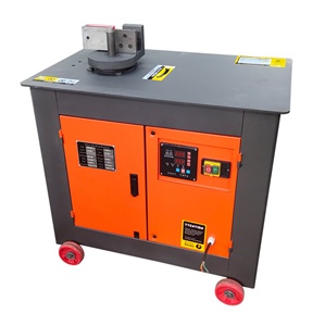 Máy uốn cốt thép thủ công mới để xử lý sắt rèn với các thành phần cốt lõi của động cơ PLC để xử lý thanh thép - Product Image 3