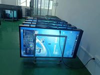 Unidad de Pantalla Táctil de 75 Pulgadas de un Solo Lado para Exteriores con Grado de Protección IP65 para Centros Comerciales y Tiendas Minoristas, Fabricada en Aluminio