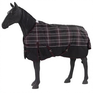Protège-jambes imperméables d'hiver pour chevaux avec doublure en coton - Matériel d'équitation durable et couverture pour chevaux - Product Image 3