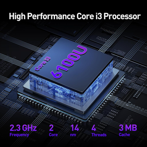 Laptop 15.6 Pollici Core <span class=keywords><strong>I3</strong></span> 16GB IPS Ultra-Sottile <span class=keywords><strong>I3</strong></span> - Product Image 5