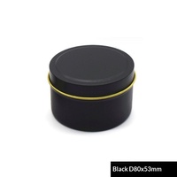 Boîte en fer blanc à couvercle rabattable pour aliments, chocolat, biscuits, bonbons, petits gadgets, bijoux, emballage, onguents, cosmétiques, pinceaux de nail art individuels