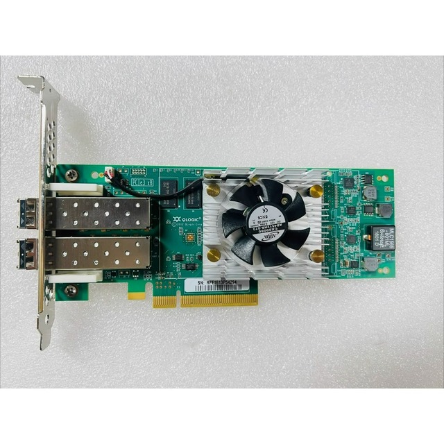 QLE2672 HBA Card 16Gb/s Multimode Fibre Channel Card PCI-E with Module