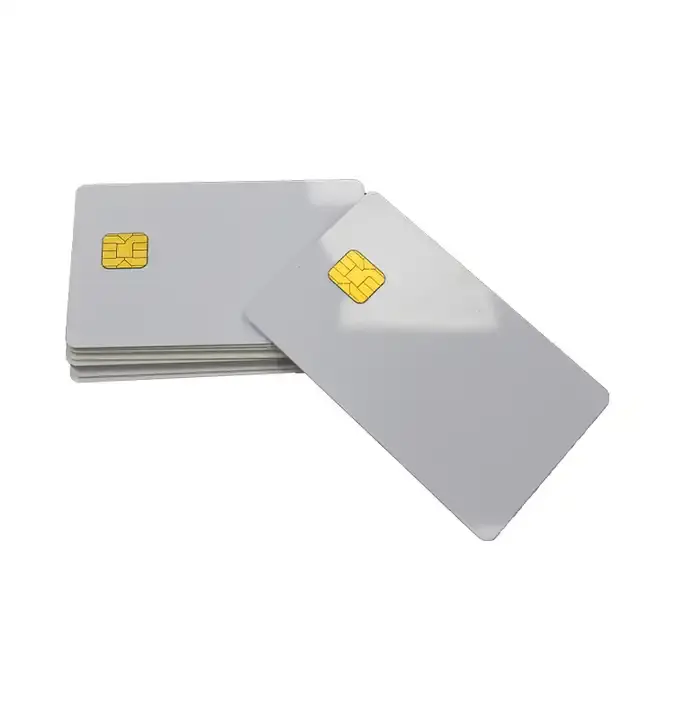 High quality 13.56Mhz PVC blank Jcop J2A040 java unfused Smart Java Card for Payment and access key card