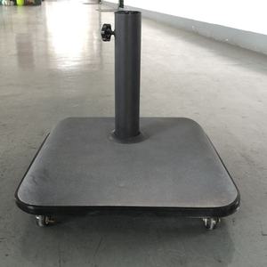 12KG Square <strong>Parasol</strong> <strong>Base</strong> Heavy Duty Umbrella <strong>Concrete</strong> Patio Sunshade Garden Cement <strong>Base</strong> With Wheels - Product Image 2