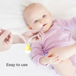 2022 sıcak satış bebek güvenlik ürünleri yenidoğan bebek burun emme aspiratör için bebek burun temizleyici