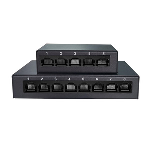 OEM&ODM Best Price 8 Ports 10/100 Mbps <b>Ethernet</b> <b>Switch</b> Iron Shell 8 RJ45 QoS VLAN Support Stackable Gigabit <b>Ethernet</b> <b>Switch</b> - Product Image 4