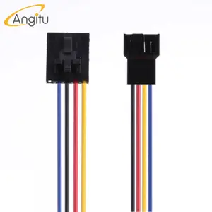 Konverter kustom Tiongkok untuk Laptop PC ell 5pin ke 4pin PWM Cable-20cm daya kipas