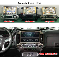 Autoradio Android 13 13,3 pouces avec GPS et navigation pour Chevrolet Silverado 2014-2018 GMC Sierra 2014-2018 Carplay FM Navi