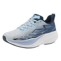 Sneakers décontractées de luxe en gel, personnalisables en gros, avec empeigne en mesh, lacets, semelle intérieure souple, antidérapantes, chaussures de course tendance et amorties