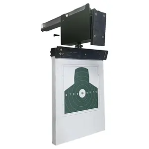 automated ceiling target retrieval system for shooting training indoor shooting range Overhead Retrievable Target