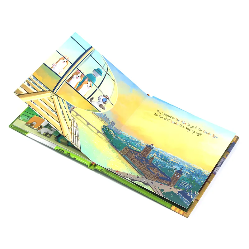 수요에 인쇄 어린이 책 인쇄 하드 커버 하이 퀄리티 보드 책 작은 MOQ 맞춤형 인쇄 공장 가격