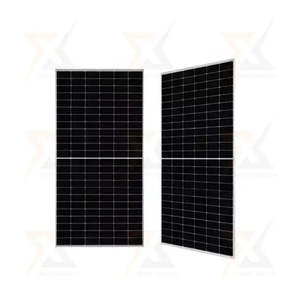 Nuevo Módulo Solar Bifacial Mono PERC HBC de Doble Cristal de 555-580W, 1500V, MBB, Silicio Monocristalino Tipo N, Media Celda, BIPV, PV, HJT - Product Image 3