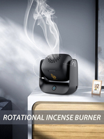 Nouveau Design Machine d'Aromathérapie Rotative pour Bakhoor | Brûleur d'Encens Électrique Oud Arabe pour Maison | Cadeau Musulman