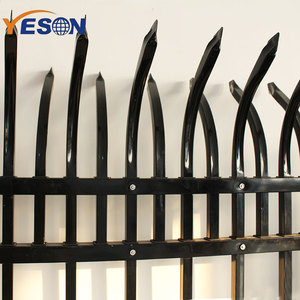 Cheap wrought iron philippines gates and bent top fences for sale - Product Image 2