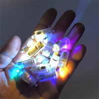 Nouvelle lampe LED en plastique ultra-lumineuse à bouton-poussoir autobloquant, lumière jaune chaude, interrupteur enfichable, mini, faite à la main