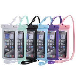 Hot Selling Transparent Mobile Waterproof Pouch Photography Drifting Surfing Phone <strong>Bag</strong> Pouch Beach PVC Phone Waterproof <strong>Bag</strong> - Product Image 6