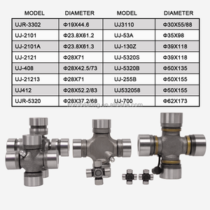 Khớp cầu đa năng chất lượng cao giá tốt 27x52.4mm 27x74.6mm 27.4x50.8mm, khớp nối Cardan, khớp nối chữ thập, Cruzeta, Spider dành cho ô tô - Product Image 1