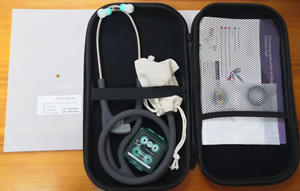 Crianças Set Estetoscópio Presente Pedia Pedaço Dupla Face Estetoscópio Som Anormal - Product Image 3