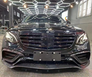 Labio frontal para Benz <span class=keywords><strong>Clase</strong></span> E W213 actualización E63 <span class=keywords><strong>AMG</strong></span> kit de carrocerí<span class=keywords><strong>a</strong></span> frontal BBRS E ventilación de aire fibra de carbono - Product Image 2