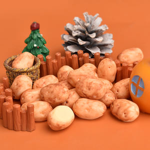 Mini Patatas Horneadas de Resina con Base Plana para Manualidades, Scrapbooking, Joyería, Horquillas, Decoración de Fundas de Teléfono y Accesorios - Product Image 4