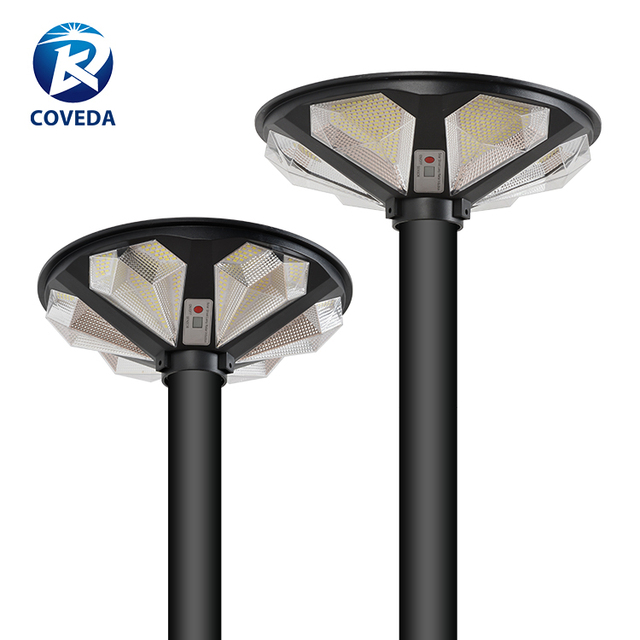 Smart Design 120W 150W Waterproof IP66 Pathway UFO Light Park Outdoor LED Solar Garden Light