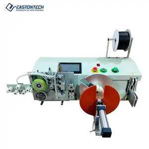 Automatic Wire Winding Machine Fully Automatic Cable Measuring And Cutting Machine Counting Meter Cable Wire Winding Machine Binding Wire Tying Machine