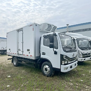 Dongfeng 4X2 Brand New 3tons 5tons Small Mini Freezer Frozen Meat Transport Refrigerated Truck for Sale - Product Image 5