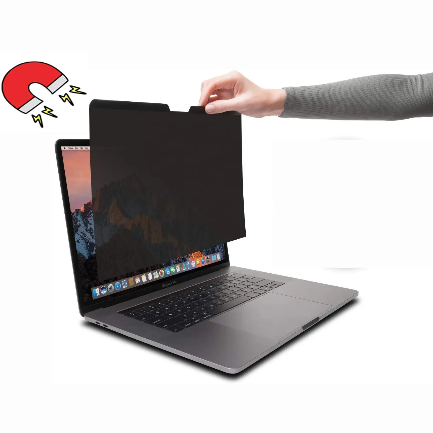 easy install Magnetic privacy anti-spy screens Protectors film For Tablet PC Apple Macbook pro air 12 13 15 16 inch