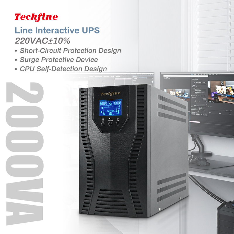 Techfine 3KVA Inverter Online UPS 3kw