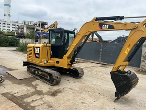 Mini-excavatrice Cat 305.5e 2 d'occasion avec garantie d'un an, composants essentiels inclus : moteur, engrenages, chenilles, type mobile - Product Image 5