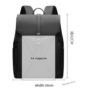 Large-Capacity Casual Laptop Backpack for Men Waterproof Oxford Cloth Laptop College Student <b>Bag</b> for School - Product Image 2