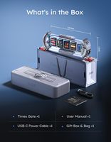 Divoom Times Gate: Elegante Display Desktop Progettato per Giocatori, Supporta DIY per 5 Schermi - Schermo Divoom Alibaba