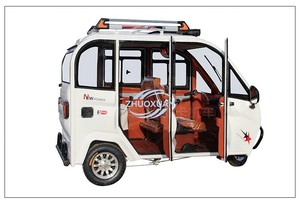 รถสามล้อไฟฟ้าแบบมีหลังคา ระยะทางวิ่งไกล รับน้ำหนักได้มาก สำหรับโดยสาร - Product Image 3