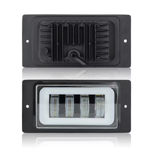 6 pulgadas 40W Lada LED luz antiniebla con <span class=keywords><strong>ojos</strong></span> de ángeles LED focos de aluminio faros 4 lentes LED foco LED 4x4 luz de trabajo lámpara de conducción antiniebla - Product Image 2