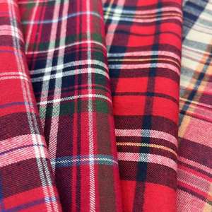 Hilo teñido para ropa, camisas, tela de franela 100% algodón - Product Image 2