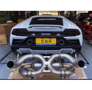 ท่อไอเสีย YLA สำหรับ Lamborghini <span class=keywords><strong>SVJ</strong></span>/EVO/STO รุ่นดัดแปลง IPE/NOVITEC/<span class=keywords><strong>CAPRISTO</strong></span> ทั้งส่วนหัว กลาง และท้าย - Product Image 4