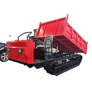 รถตักขนาดเล็กแบบตีนตะขาบ<span class=keywords><strong>ยาง</strong></span> รถขนส่งแบบตีนตะขาบ<span class=keywords><strong>ยาง</strong></span> รถดัมพ์ไฮดรอลิกอเนกประสงค์ ประสิทธิภาพสูง ราคาประหยัด - Product Image 1
