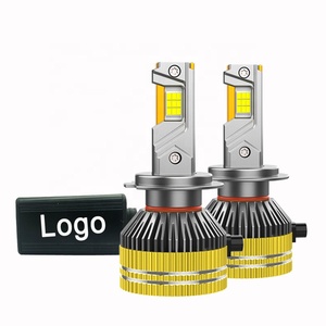 Cina murah 120W/240W Super terang LED mobil bola lampu H11 H7 H4 Auto aksesoris Luces LED Kit tiga pipa tembaga 9005 9006