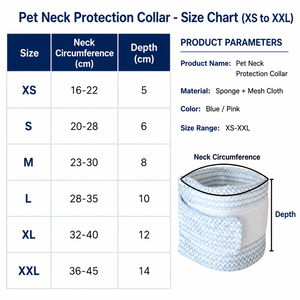 Collar Isabelino Suave para Gatos y Perros, Postoperatorio, Anti-Lamido y Anti-Mordida, Ajustable, Protector de Cuello Transpirable - Product Image 5