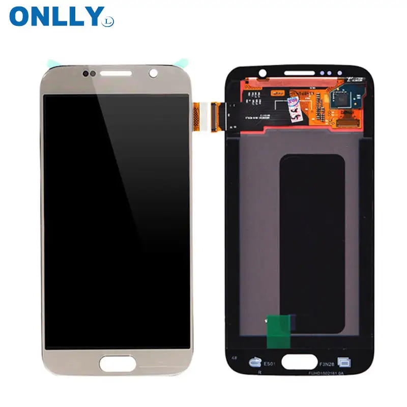 Full tested lcd touch screen for galaxy s6, lcds for samsung s6 display