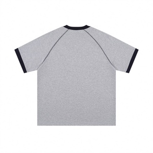 T-shirts surdimensionnés en coton lourd 100 % personnalisables pour homme, manches raglan, impression numérique, vente en gros - Product Image 2