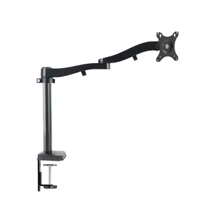Charmount Hot Sale Monitor Arm Single Mechanical Spring Arm for LED LCD Monitor Mount with C-clamp