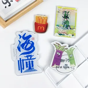 Synthetic Resin <strong>Fridge</strong> <strong>Magnets</strong> <strong>Custom</strong> Cartoon Cultural Creative Scenic Spot Peripheral Magnetic Stickers Enterprise City <strong>Magnets</strong> - Product Image 3